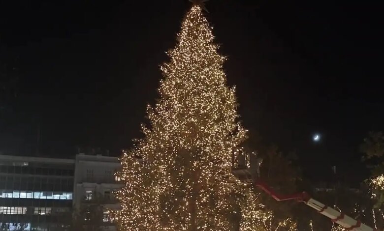 Χριστούγεννα-2025:-Όλα-έτοιμα-για-τη-φωταγώγηση-του-δέντρου-στο-Σύνταγμα-–-Μπήκαν-εκατοντάδες-λαμπιόνια