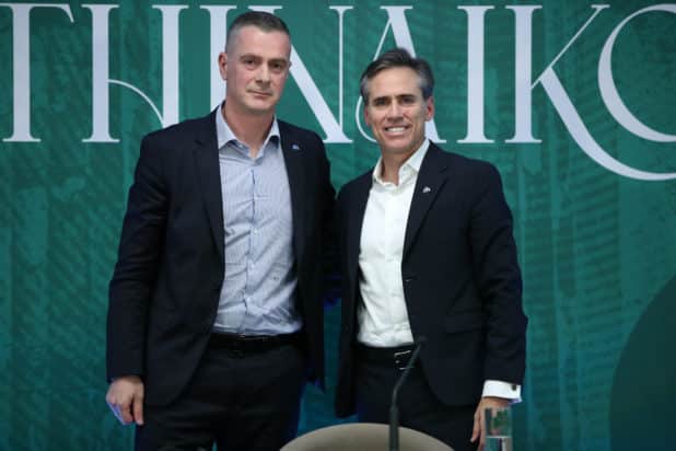 Παναθηναϊκός:-Πραγματοποιήθηκε-η-επίσημη-παρουσίαση-των-Κορόνα-και-Κοτσόλη-–-«Να-ξαναχτίσουμε-την-ομάδα-για-να-επανέλθουμε-στους-τίτλους»