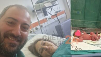 Ηράκλειο:-Γέννησε-μέσα-στο-αυτοκίνητο-στη-θέση-του-συνοδηγού-–-«Έρχεται-το-μωρό,-ηρέμησε-και-τρέχα»