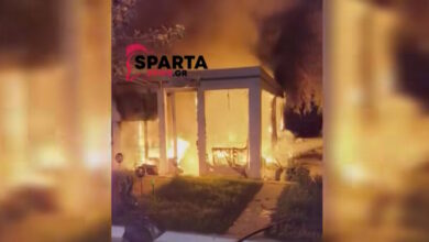 Φωτιά-στη-Λακωνία:-Εξερράγη-σόμπα-υγραερίου-σε-καφετέρια