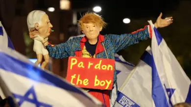 Αντικυβερνητική-διαδήλωση-στο-Τελ-Αβίβ-μετά-την-αίτηση-του-Νετανιάχου-για-χάρη