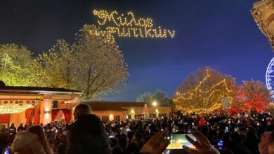 Μαγευτική-έναρξη-στον-14ο-Μύλο-των-Ξωτικών-με-drones-Πίτερ-Παν-και-Αη-Βασίλη