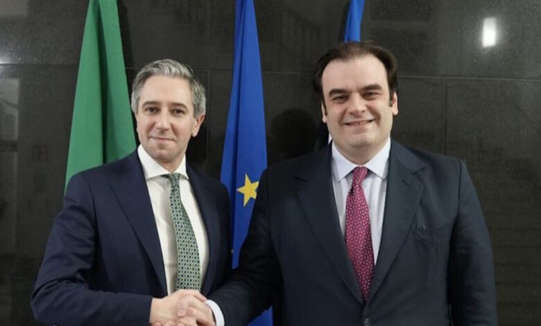 Πιερρακάκης-στο-Δουβλίνο:-«Μας-ενώνει-το-κοινό-μας-όραμα-για-μια-ισχυρή-Ευρώπη»