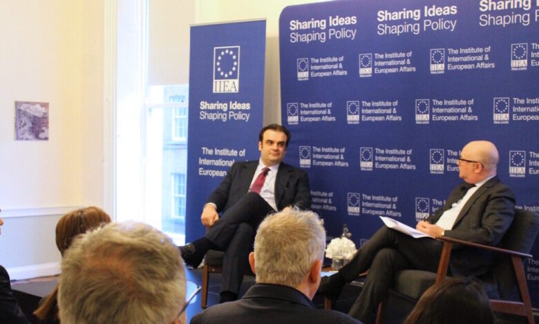 Πιερρακάκης-στο-Δουβλίνο:-Θέλουμε-μία-ενιαία-ευρωπαϊκή-αγορά-για-να-δημιουργήσουμε-παγκόσμιους-πρωταθλητές