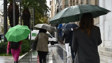 Καιρός:-Διαδοχικές-κακοκαιρίες-πλήττουν-τη-χώρα-με-αδιάλειπτες-βροχές-και-χαλάζι-–-Ποιες-περιοχές-θα-επηρεαστούν