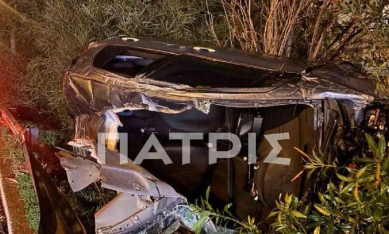 Τροχαίο-με-τραυματισμό-στον-ΒΟΑΚ:-Εγκλωβίστηκε-ο-οδηγός-στα-συντρίμμια-του-αυτοκινήτου