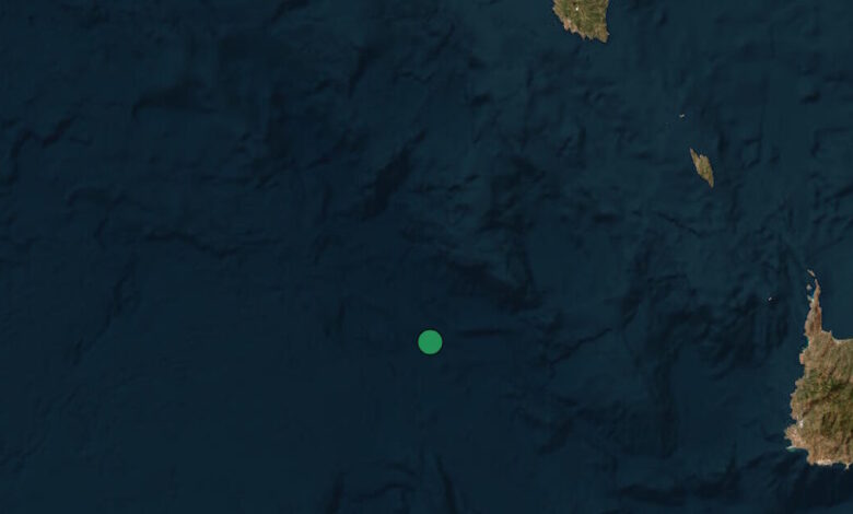 Σεισμός-4,2-Ρίχτερ-ανάμεσα-σε-Κρήτη-και-Αντικύθηρα-–-23,9-χιλιόμετρα-το-εστιακό-βάθος