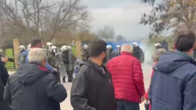 Αγροτικά-μπλόκα:-Δικογραφία-για-τα-επεισόδια-κοντά-στο-αεροδρόμιο-«Μακεδονία»