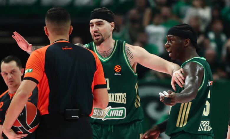 Παναθηναϊκός-–-Βαλένθια:-Το-αντιαθλητικό-φάουλ-του-Κέντρικ-Ναν-που-«σφράγισε»-την-ήττα-του-«τριφυλλιού»-στη-euroleague