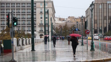 Καιρός-σήμερα:-Έντονα-φαινόμενα-από-την-κακοκαιρία-byron-κυρίως-σε-Μακεδονία-και-Δωδεκάνησα-μέχρι-το-μεσημέρι-–-Σταδιακή-βελτίωση