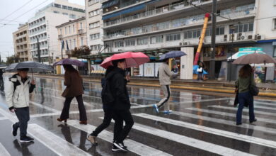 Καιρός-αύριο:-Καταιγίδες-και-πτώση-θερμοκρασίας-–-Ισχυρά-φαινόμενα-στην-Κρήτη-–-Βελτίωση-στα-δυτικά-και-βόρεια