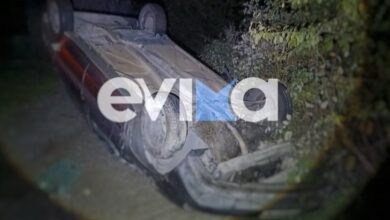 Θανατηφόρο-τροχαίο-στην-Εύβοια:-Αυτοκίνητο-έπεσε-από-γέφυρα,-νεκρός-ο-οδηγός