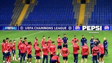 Καϊράτ-Αλμάτι-–-Ολυμπιακός:-Η-τελευταία-προπόνηση-των-Πειραιωτών-πριν-το-ματς-του-champions-league