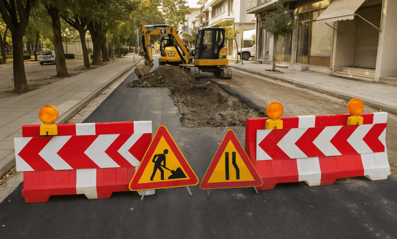 Κυκλοφοριακός-“πυρετός”-στα-Τρίκαλα-για-δύο-ημέρες