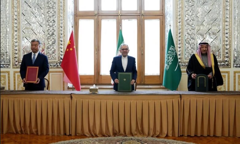 Στην-Τεχεράνη-συναντήθηκαν-οι-υφυπουργοί-Εξωτερικών-Ιράν,-Σαουδικής-Αραβίας-και-Κίνας