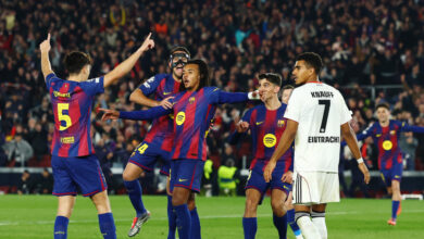 champions-league:-Ανατροπή-με-Κουντέ-για-Μπαρτσελόνα,-μεγάλες-νίκες-για-Αταλάντα-και-Λίβερπουλ