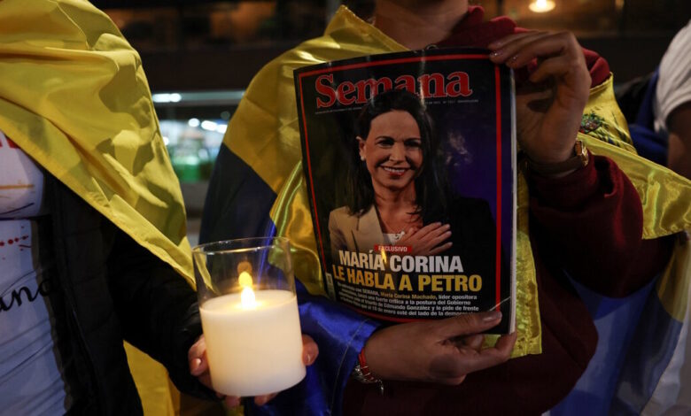 Θρίλερ-με-τη-Ματσάδο-στη-Βενεζουέλα:-Λίγο-πριν-την-απονομή-του-Νόμπελ-Ειρήνης-παραμένει-άγνωστο-πού-βρίσκεται