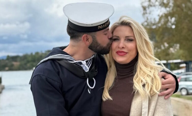 Άγγελος-Λάτσιος:-Οι-νέες-φωτογραφίες-του-γιου-της-Ελένης-Μενεγάκη-από-το-Ναυτικό