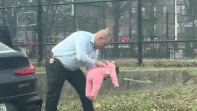 Νέα-Υόρκη:-Αστυνομικός-έσωσε-μωρό-που-πνιγόταν-–-Σταμάτησε-το-αυτοκίνητο-στην-άκρη-του-δρομου