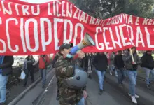 Γενική-απεργία-στην-Ιταλία:-Στους-δρόμους-κατά-του-προϋπολογισμού-της-Μελόνι
