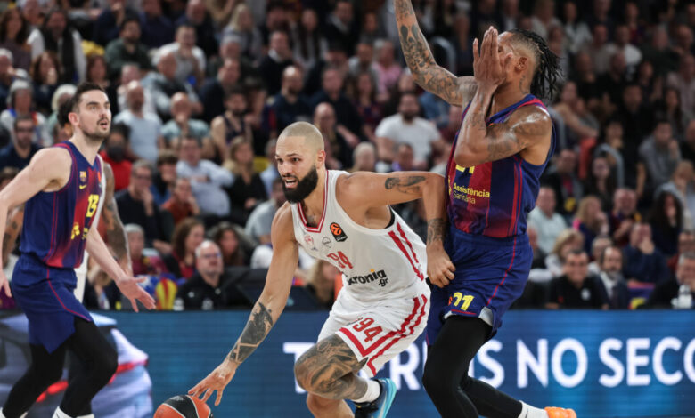 Μπαρτσελόνα-–-Ολυμπιακός-98-85-Τελικό:-Ήττα-με-πολλά-λάθη-για-τους-Πειραιώτες
