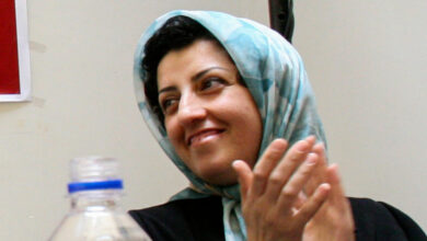 Ιράν:-Η-Νομπελίστρια-Ειρήνης-Ναργκίς-Μοχαμαντί-συνελήφθη-ξανά