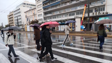 Καιρός-αύριο:-Νεφώσεις-και-τοπικές-βροχές-σε-διάφορες-περιοχές-της-χώρας-–-Πτώση-της-θερμοκρασίας-στα-βόρεια