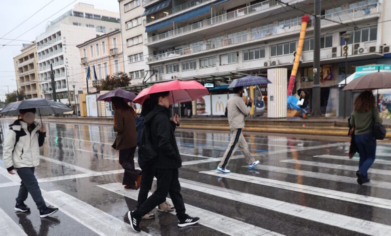 Καιρός-αύριο:-Νεφώσεις-και-τοπικές-βροχές-σε-διάφορες-περιοχές-της-χώρας-–-Πτώση-της-θερμοκρασίας-στα-βόρεια