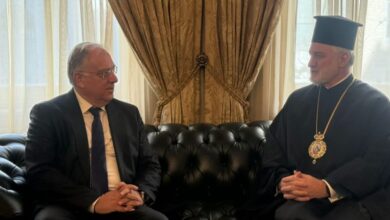 Συνάντηση-Θεοδωρικάκου-με-Αρχιεπίσκοπο-Αμερικής:-Στο-επίκεντρο-η-ενίσχυση-των-στρατηγικών-σχέσεων-Ελλάδας-–-ΗΠΑ