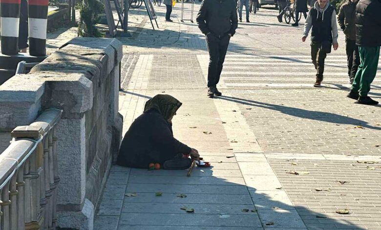 Χριστούγεννα-στα-Τρίκαλα:-Βόλτα,-φως-και-επαιτεία-στο-κέντρο