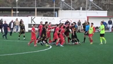 Κρήτη:-Χαμός-σε-ποδοσφαιρικό-αγώνα-–-Προπονητής-χτύπησε-με-κουτουλιά-παίκτη-της-αντίπαλης-ομάδας