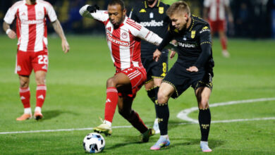 Άρης-–-Ολυμπιακός-0-0:-Το-σερί-σταμάτησε-στο-«Βικελίδης»