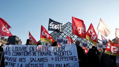 Μουσείο-του-Λούβρου:-Παραμένει-κλειστό-από-την-απεργία-που-ψήφισαν-ομόφωνα-τα-συνδικάτα-εργαζομένων