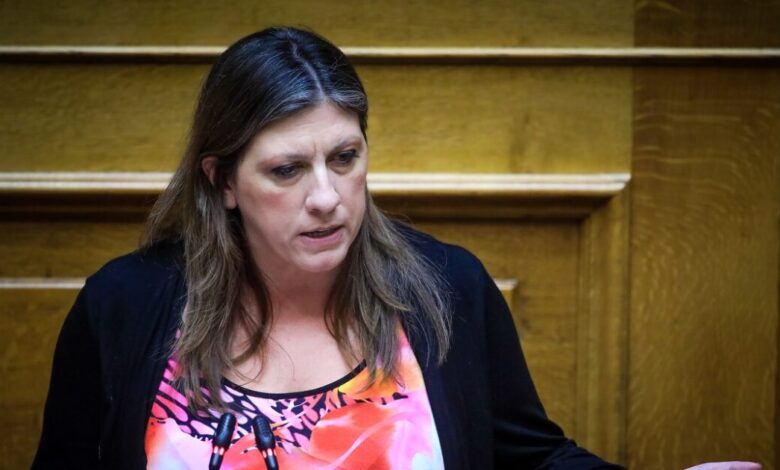 Ένταση-στη-Βουλή-με-Κωνσταντοπούλου:-Επιτέθηκε-σε-Θεοδωρικάκο,-Γεωργιάδη,-Φάμελλο