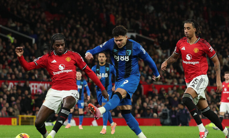 Μάντσεστερ-Γιουνάιτεντ-–-Μπόρνμουθ-4-4:-Χωρίς-νικητή-η-ματσάρα-με-δύο-ανατροπές-στο-«Ολντ-Τράφορντ»