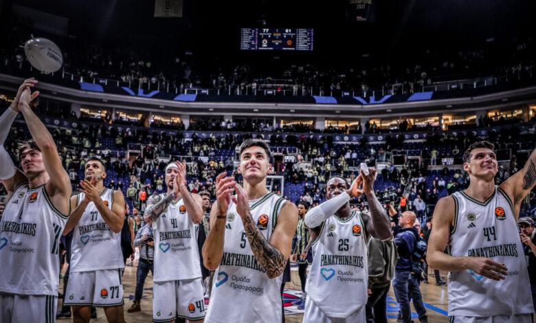 Βαθμολογία-euroleague:-Στην-4άδα-ο-Παναθηναϊκός,-υποχώρησε-κι-άλλο-ο-Ολυμπιακός