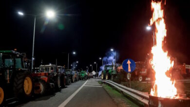 Μπλόκα-αγροτών:-Κλείνουν-και-οι-παρακαμπτήριοι-από-την-Παρασκευή-–-Τα-σημεία-κλειδιά-και-τι-θα-γίνει-με-την-έξοδο-των-Χριστουγέννων