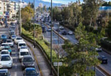 Κίνηση-στους-δρόμους:-Στο-«κόκκινο»-Κηφισός,-Κηφισίας-και-Αττική-Οδός-–-Καθυστερήσεις-και-στο-κέντρο-της-Αθήνας