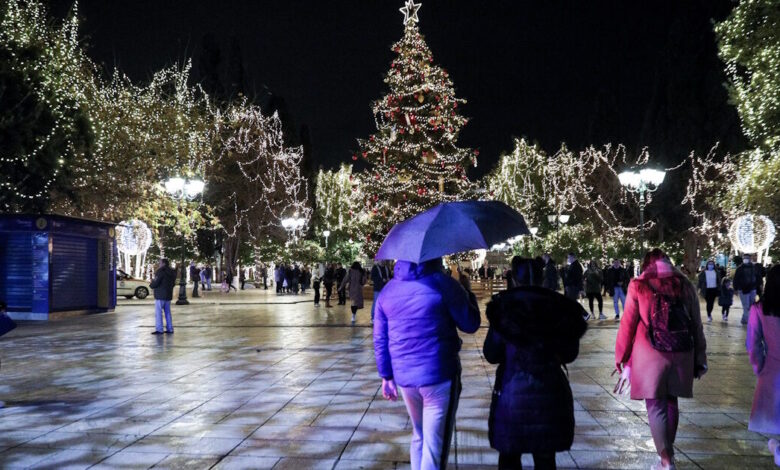 Καιρός-τα-Χριστούγεννα:-Βροχές-παραμονή-και-ανήμερα-–-Οι-περιοχές-που-θα-βραχούν-σίγουρα-και-τριήμερη-πρόγνωση