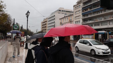 Καιρός-αύριο:-Τοπικές-βροχές-στην-Αττική-και-καταιγίδες-σε-Πελοπόννησο,-Κρήτη,-Κυκλάδες-και-Δωδεκάνησα