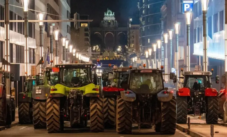 Βρυξέλλες:-13-οι-συλληφθέντες-της-μεγάλης-αγροτικής-κινητοποίησης-στην-«Ευρωπαϊκή-Συνοικία»