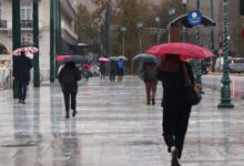 Καιρός-σήμερα:-Βροχές-και-πτώση-της-θερμοκρασίας-στο-μεγαλύτερο-μέρος-της-χώρας-–-Καταιγίδες-σε-Πελοπόννησο-και-στα-νησιά