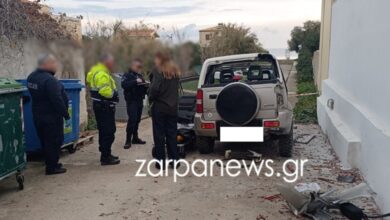 Χανιά:-Αυτοκίνητο-βγήκε-εκτός-πορείας-και-καρφώθηκε-σε-τοίχο-–-Νεκρός-ο-37χρονος-οδηγός