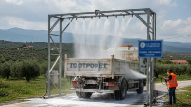 Τρίκαλα:-Προσωρινό-«λουκέτο»-στους-σταθμούς-απολύμανσης-για-την-ευλογιά