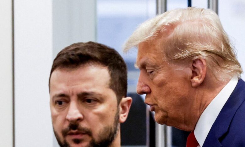 Ο-Ζελένσκι-«ρίχνει-το-γάντι»-στον-Τραμπ:-Μόνο-οι-ΗΠΑ-μπορούν-να-πιέσουν-τη-Ρωσία-να-τελειώσει-τον-πόλεμο-στην-Ουκρανία