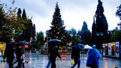 Βροχερός-καιρός-και-χαμηλές-θερμοκρασίες-μέχρι-τα-Χριστούγεννα-–-Αναλυτική-πρόγνωση