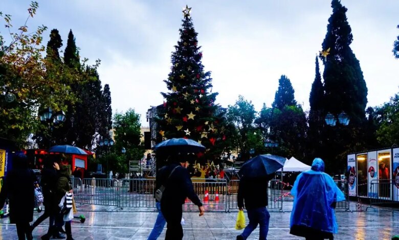 Βροχερός-καιρός-και-χαμηλές-θερμοκρασίες-μέχρι-τα-Χριστούγεννα-–-Αναλυτική-πρόγνωση