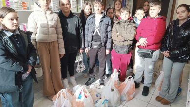 Γυμνάσιο-Οξύνειας:-Δώρα-καρδιάς-στο-Κοινωνικό-Παντοπωλείο