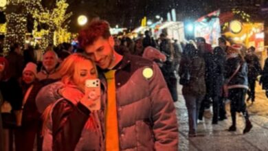 Φώτης-Ιωαννίδης-και-Ελένη-Βουλγαράκη-απολαμβάνουν-τη-γιορτινή-Λισαβόνα