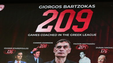 Ολυμπιακός:-Το-αφιέρωμα-για-τα-209-παιχνίδια-του-Γιώργου-Μπαρτζώκα